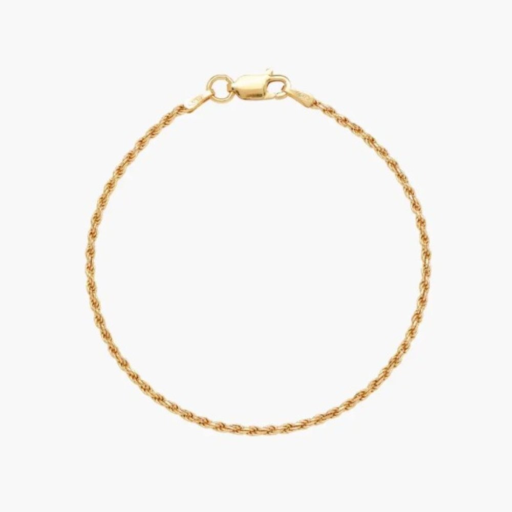 Gold Rope Bracelet - Picture 3 of 3